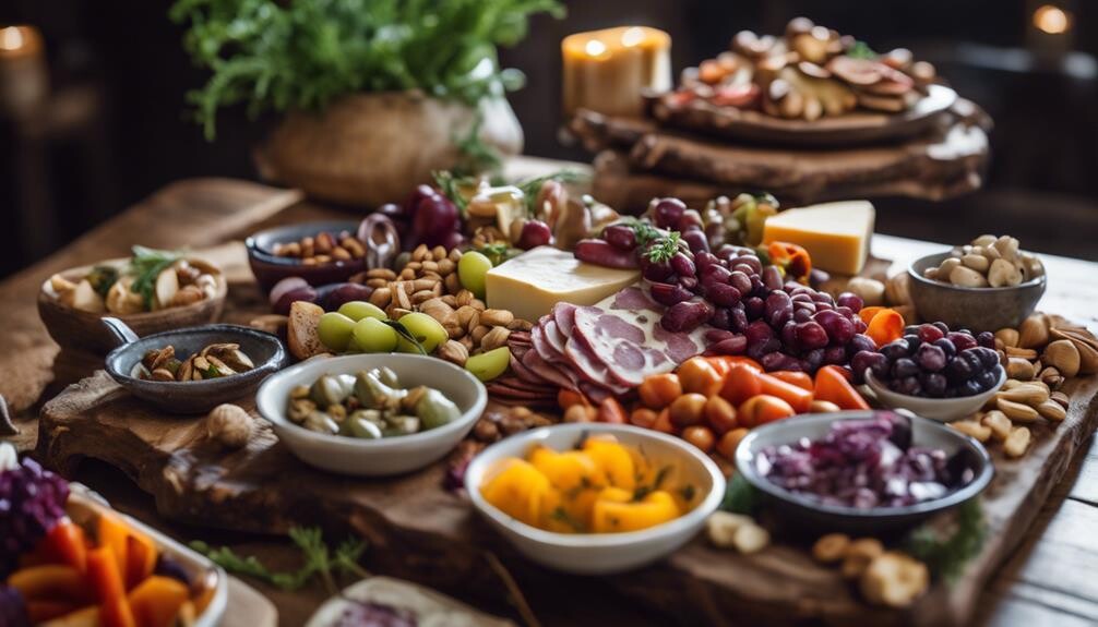 complementing charcuterie with sides