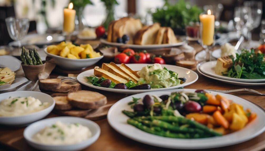 complementing chicken crepes perfectly