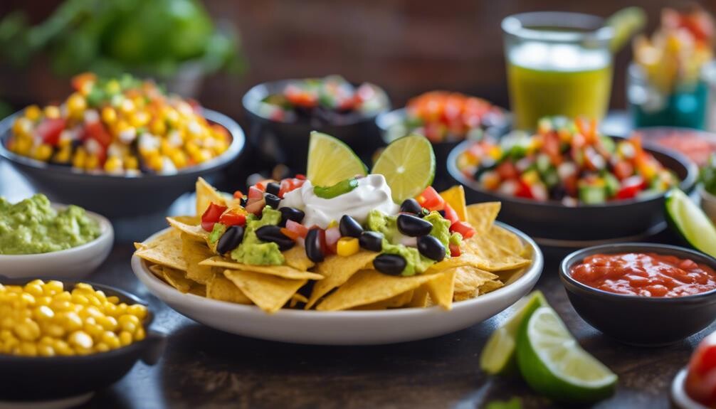 complementing chicken nachos perfectly