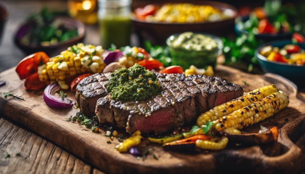 complementing chimichurri steak sides