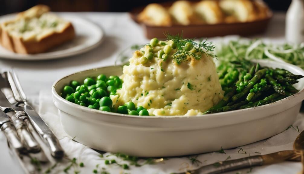 complementing fish pie perfectly