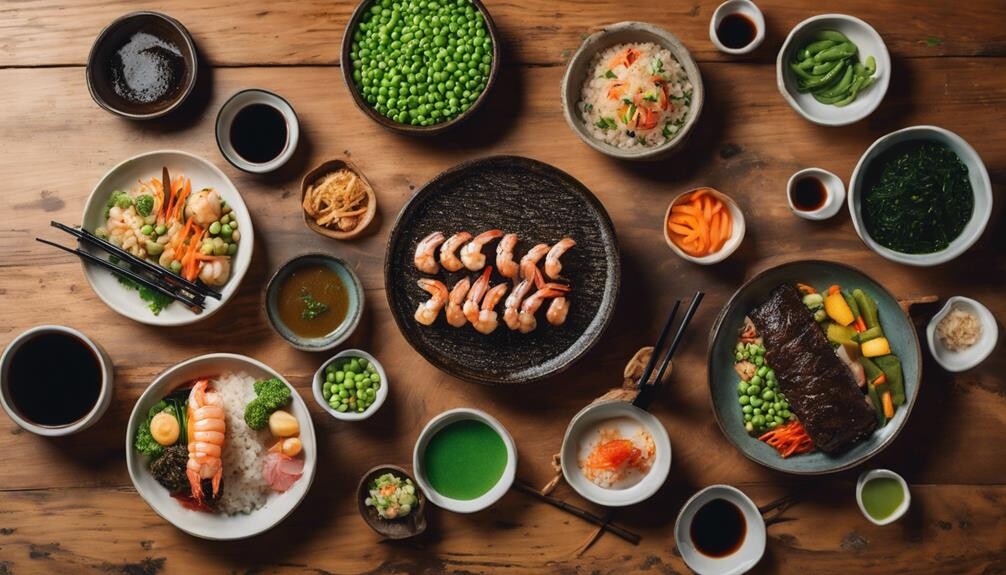 complementing hibachi with sides