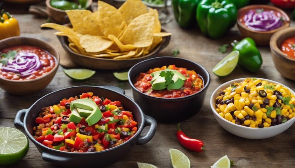 complementing mexican stuffed peppers