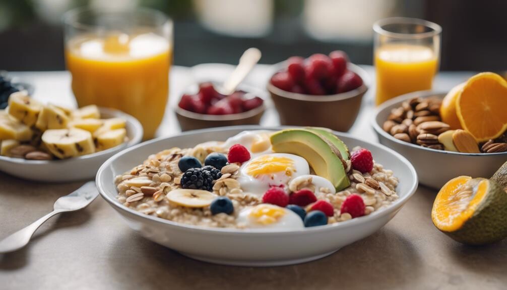 complementing oatmeal with sides