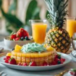 complementing pineapple cake flavors