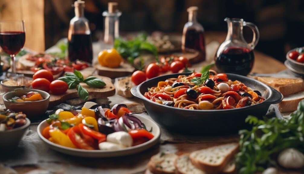 complementing puttanesca with sides