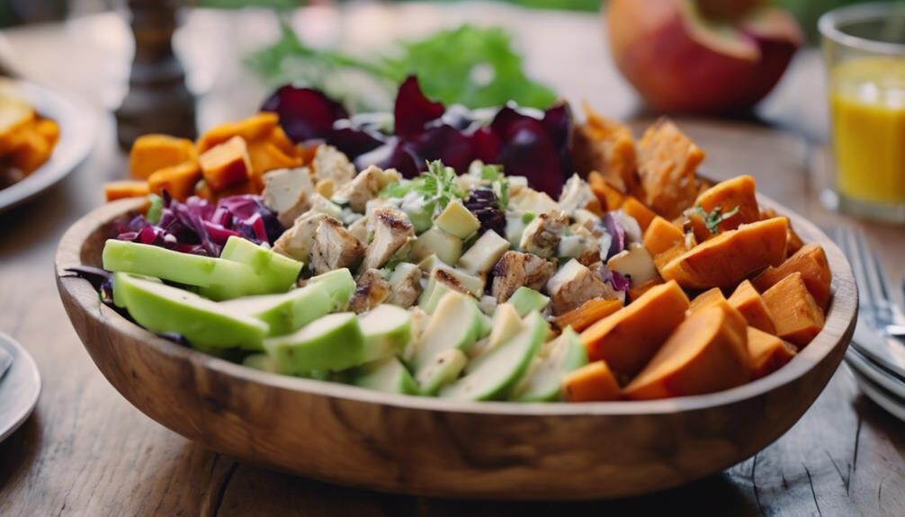 complementing waldorf salad sides