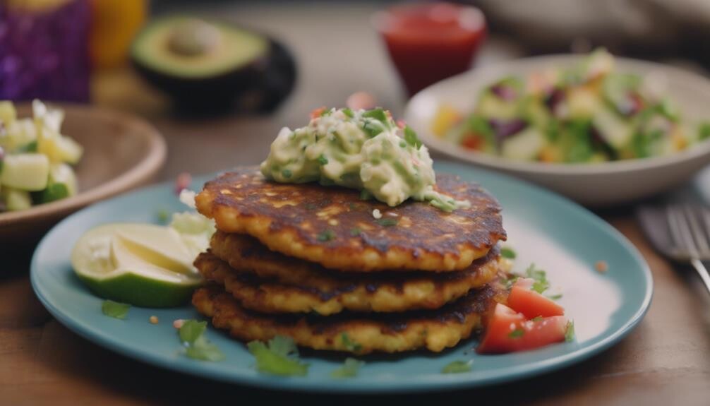 corn fritters dinner sides