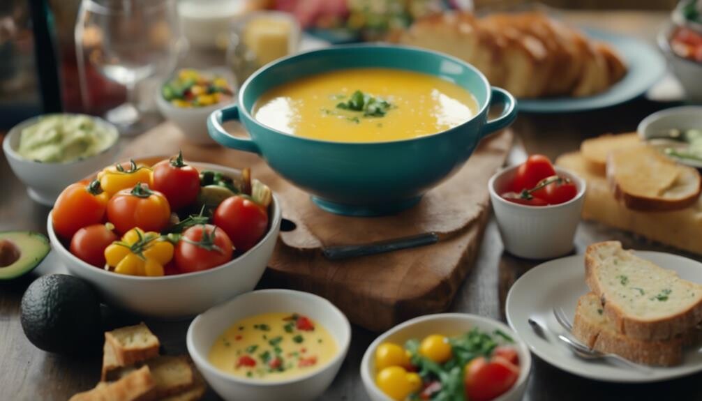 corn soup side dishes