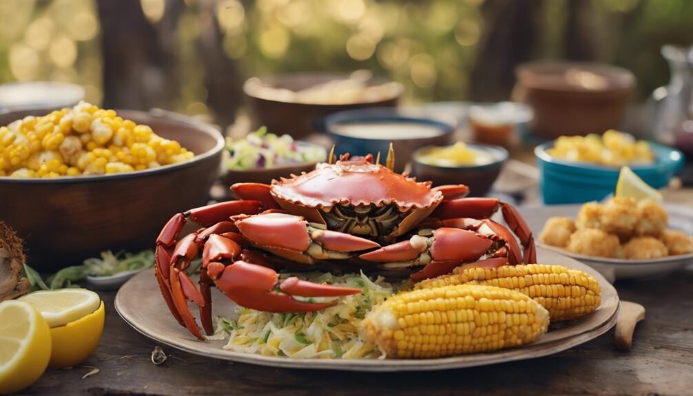 crab feast side dishes