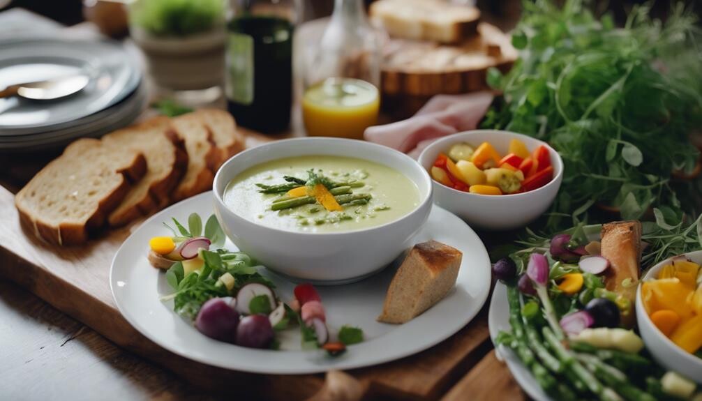 cream of asparagus pairings