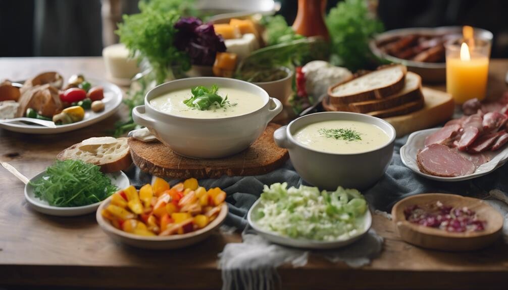 cream of celery pairings