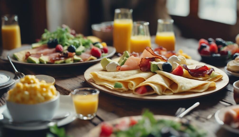 crepes brunch side dishes