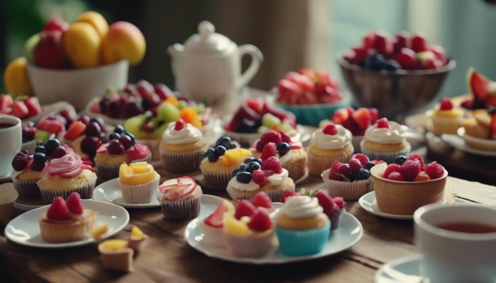 cupcake accompaniments for variety