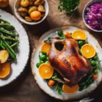 duck a l orange sides