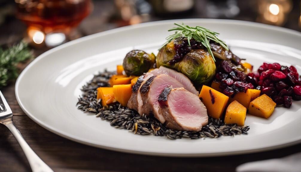 duck breast side dishes