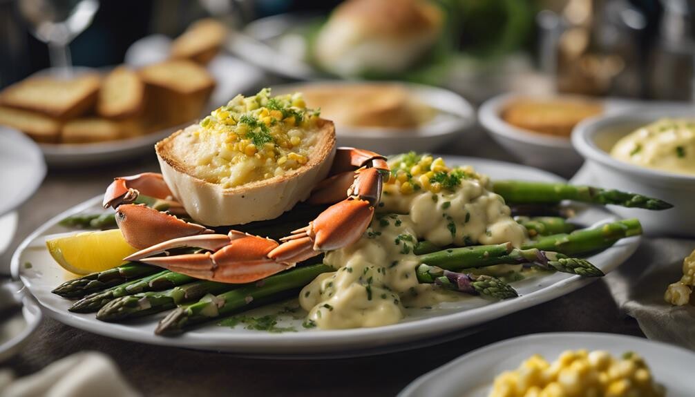 dungeness crab side dishes