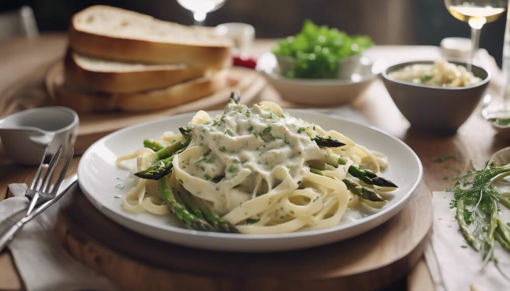 fettuccine alfredo side dishes