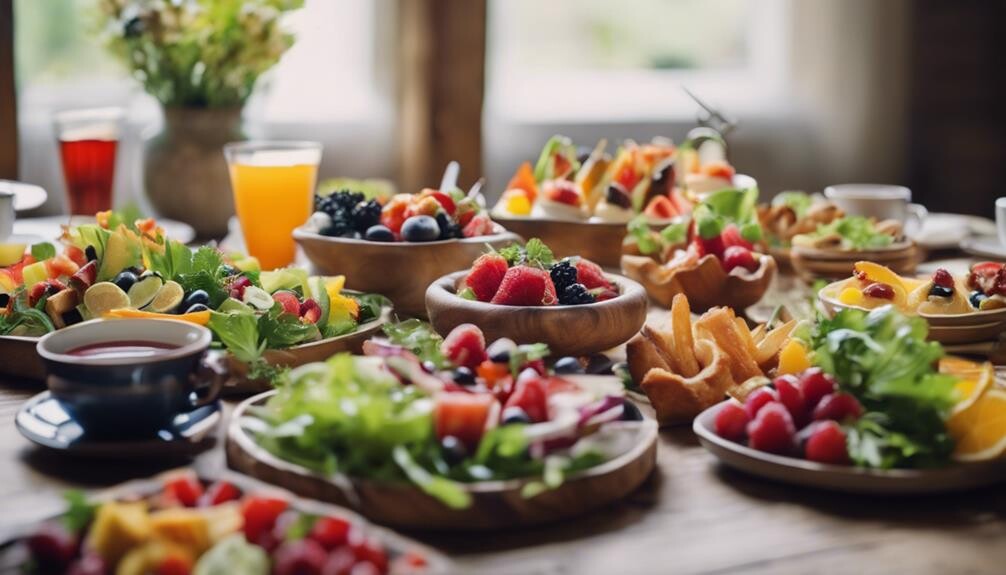 finger sandwiches side dishes
