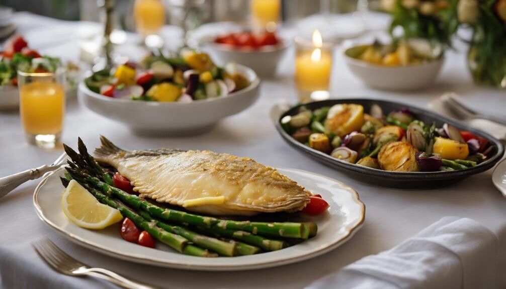 flounder stuffing side dishes