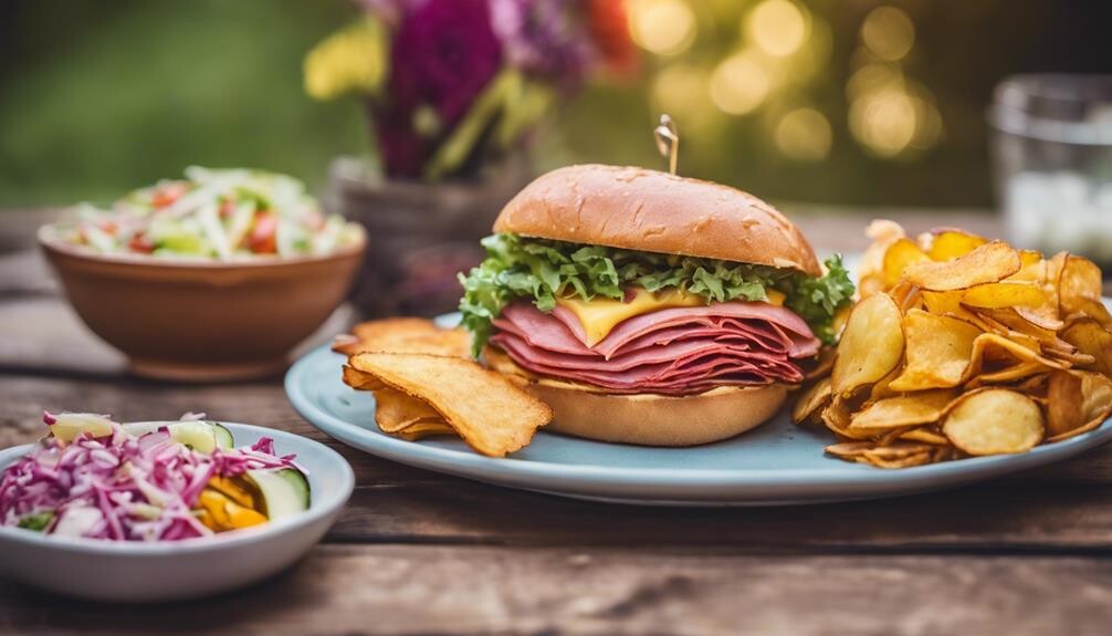 fried bologna sandwich sides