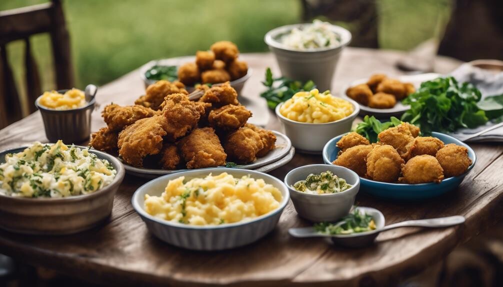 fried catfish side dishes