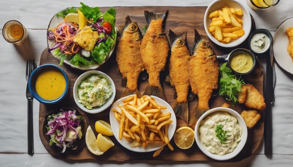 fried fish side dishes