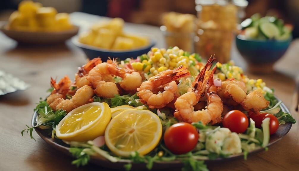 fried shrimp side dishes
