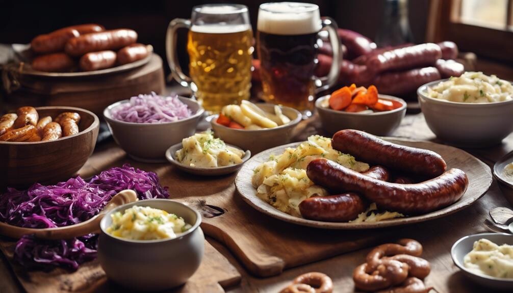 german sausage side dishes