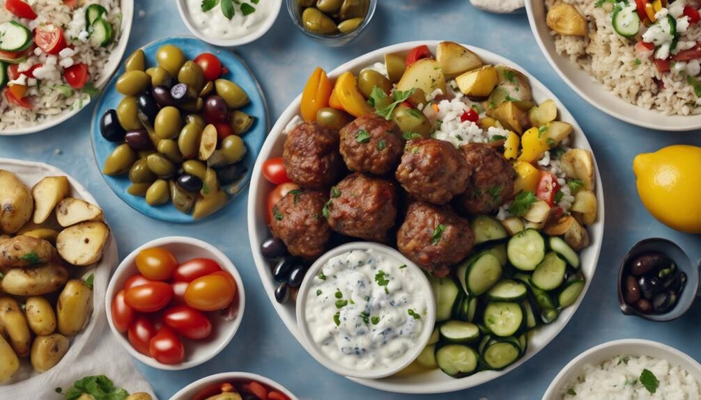 greek meatball side dishes