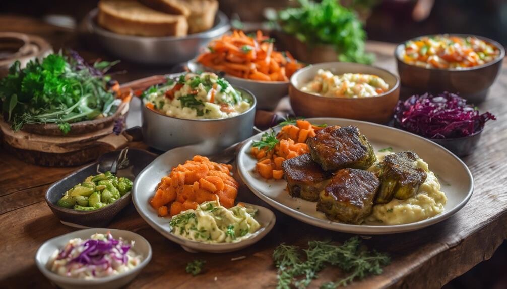 grillades and grits pairings