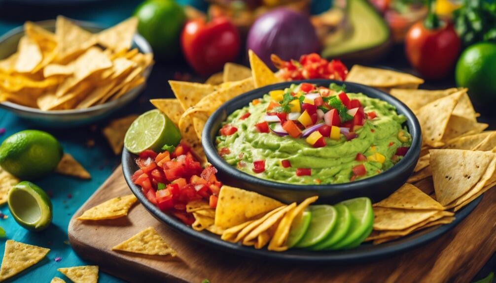 guacamole dip pairing ideas