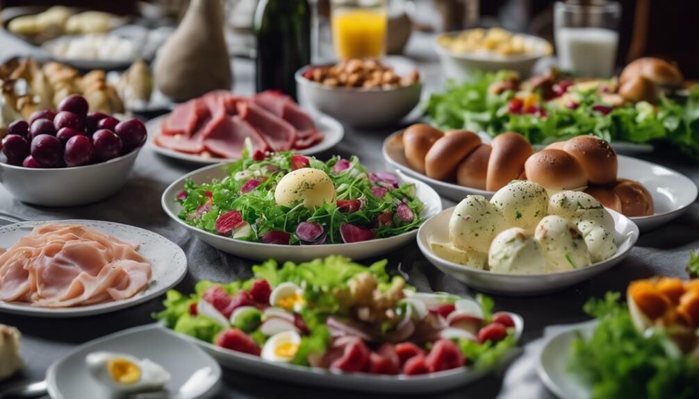 ham salad side dishes