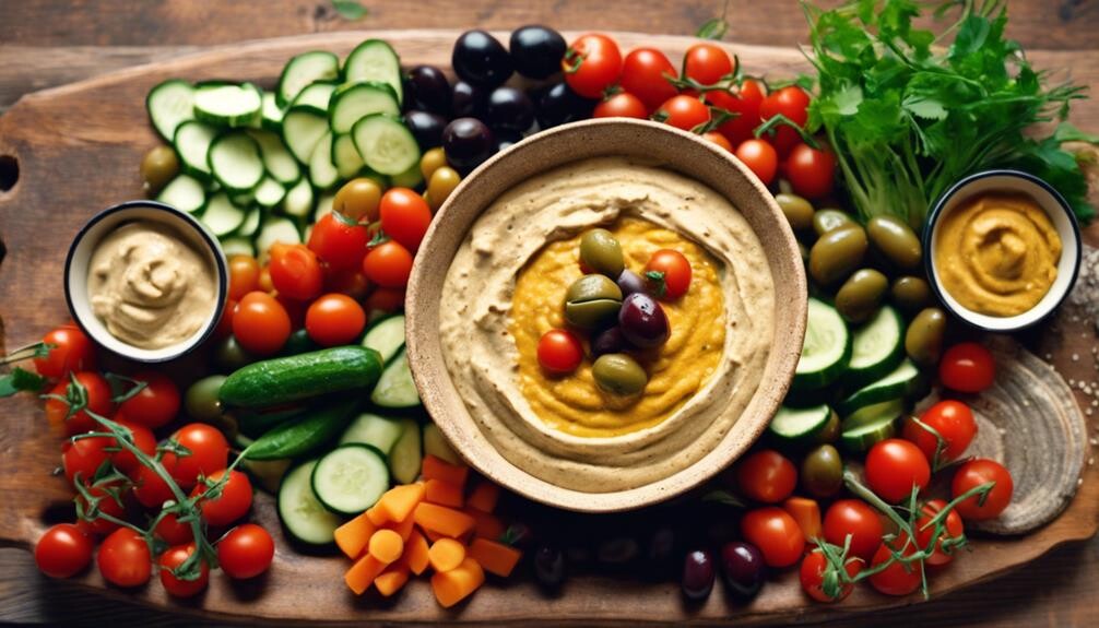 hummus appetizer side dishes