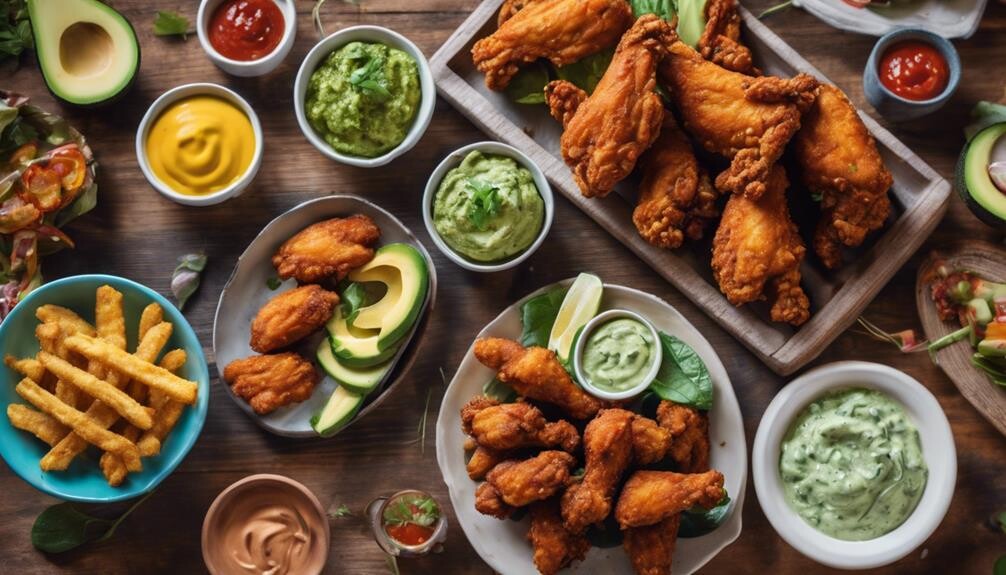 keto friendly sides for wings
