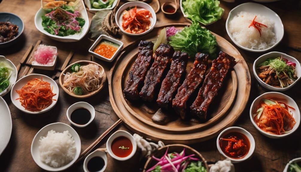 korean ribs side dishes