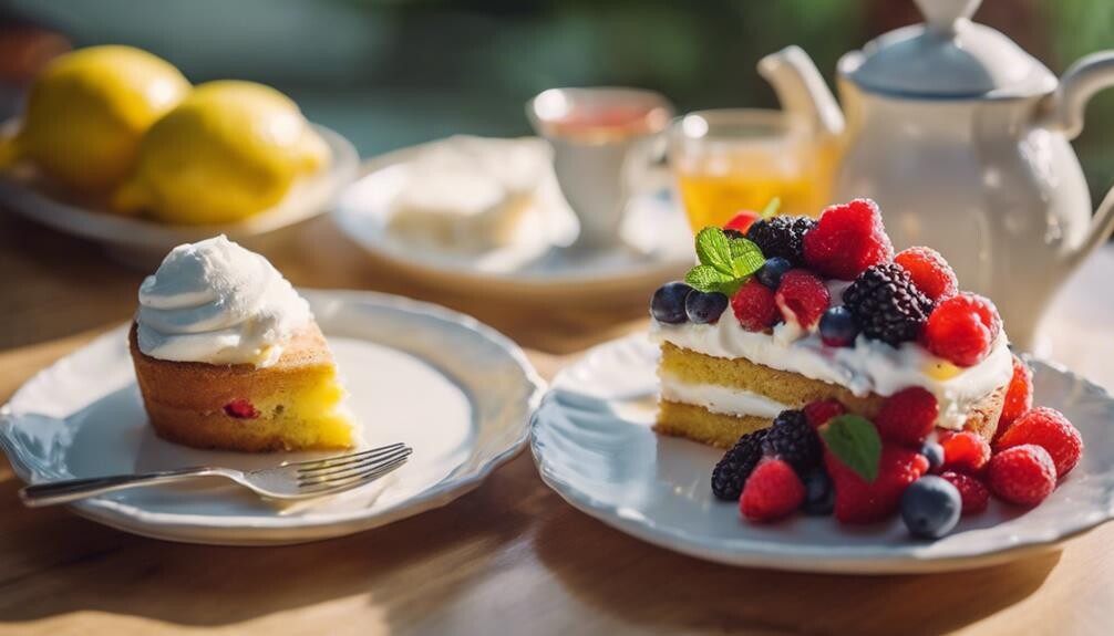 lemon cake side dishes