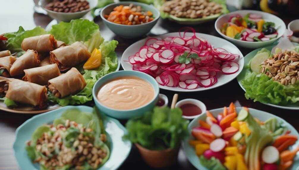 lettuce wraps side dishes