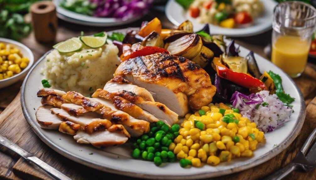 lime chicken side dishes