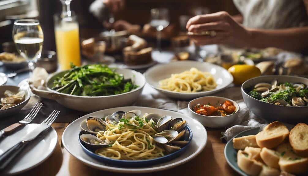 linguine and clams pairings