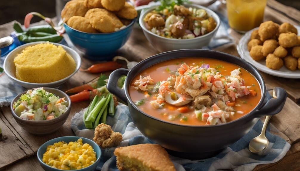 maryland crab soup sides