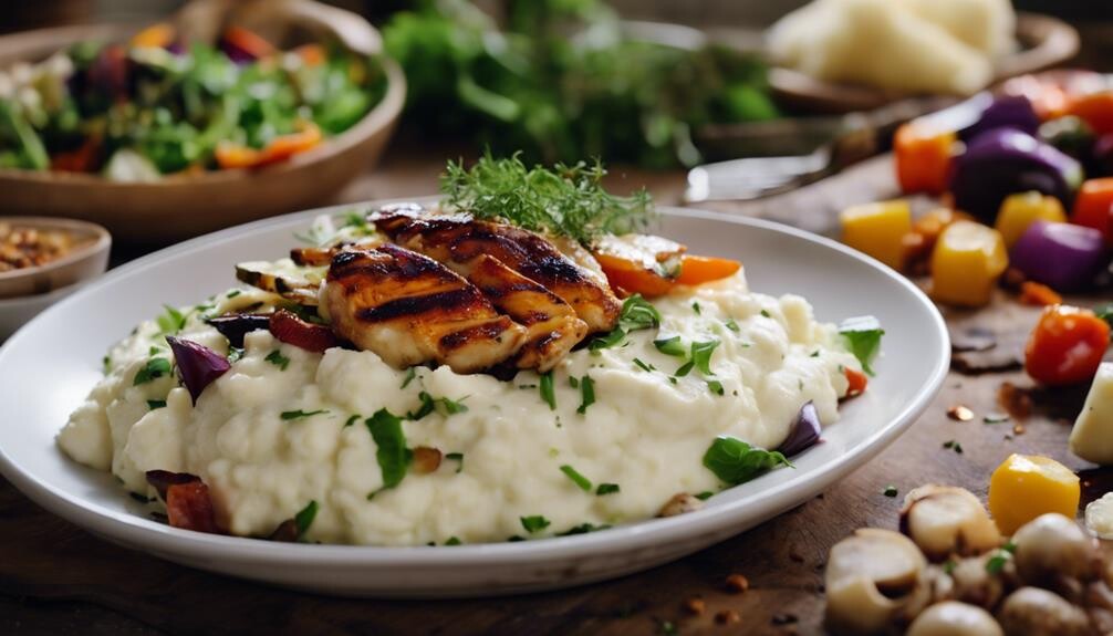 mashed cauliflower side dishes