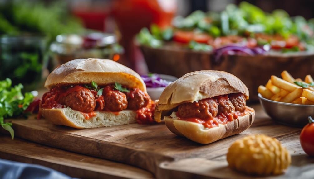 meatball sub side dishes
