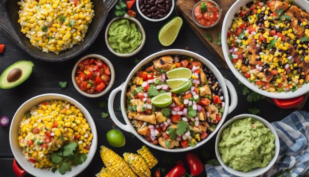 mexican chicken casserole sides