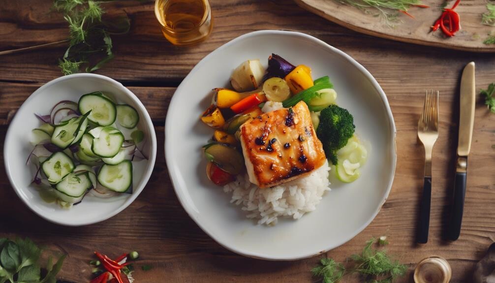 miso glazed cod sides