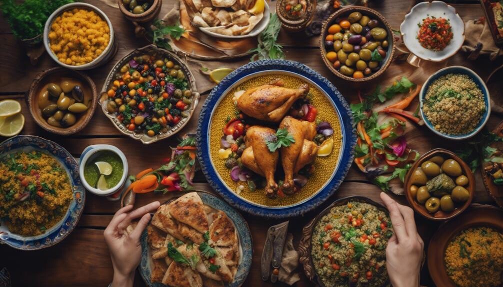 moroccan chicken side dishes