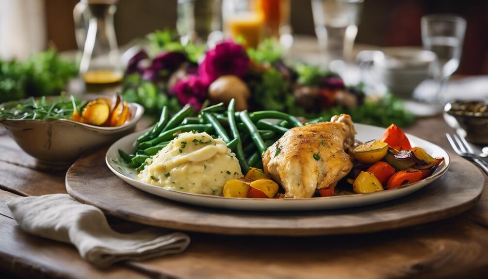 mustard chicken side dishes