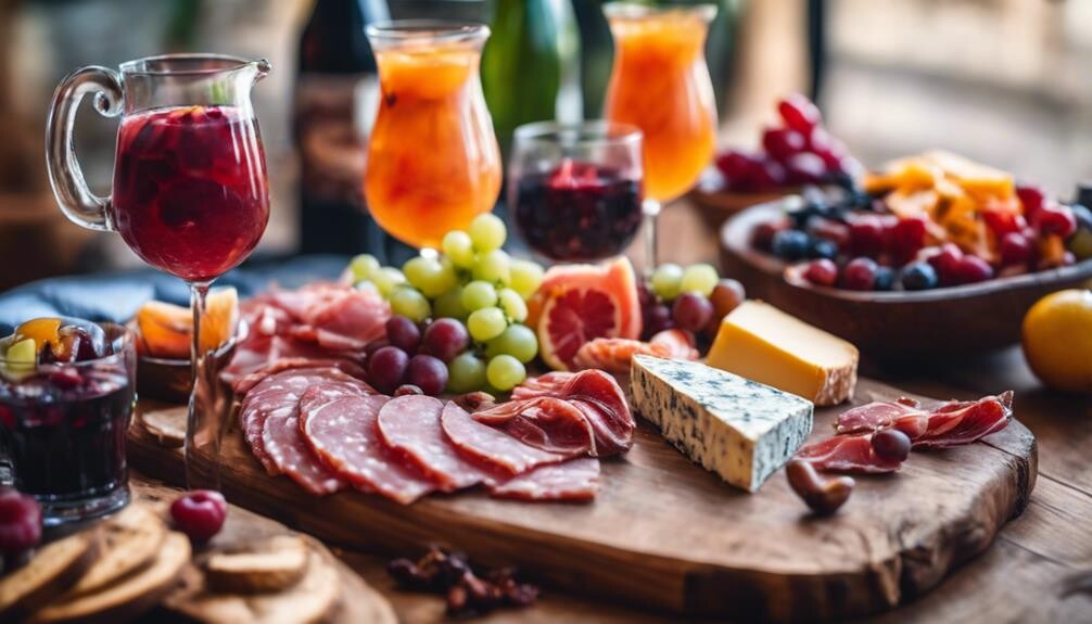 pairing foods with sangria