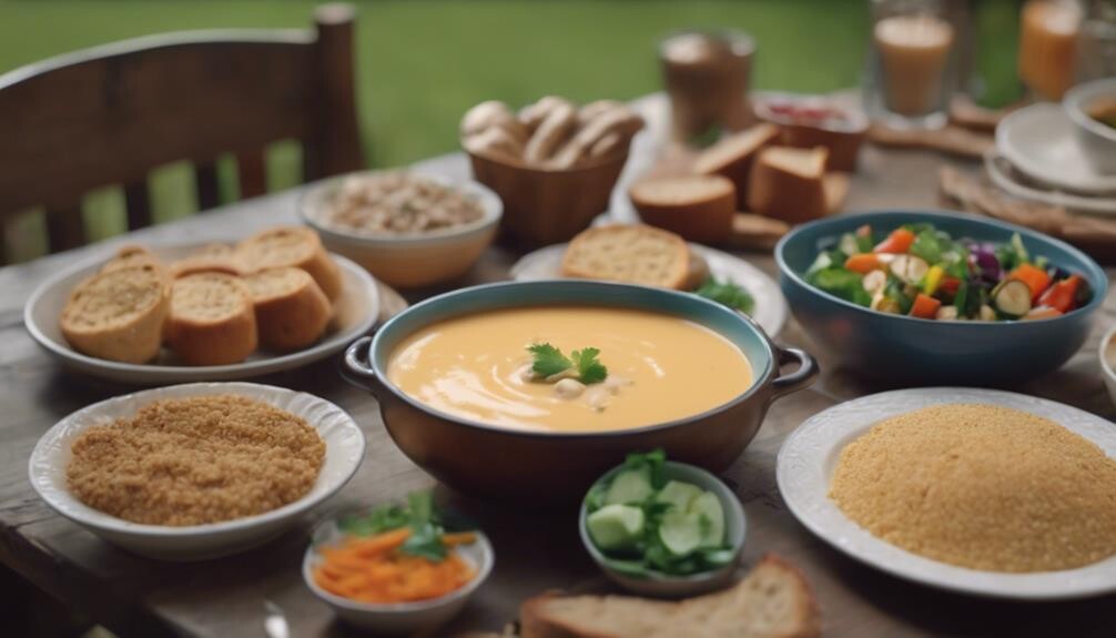 peanut soup side dishes