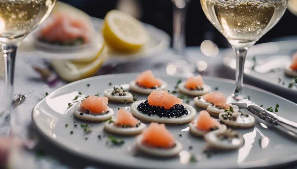 perfect pairings for caviar